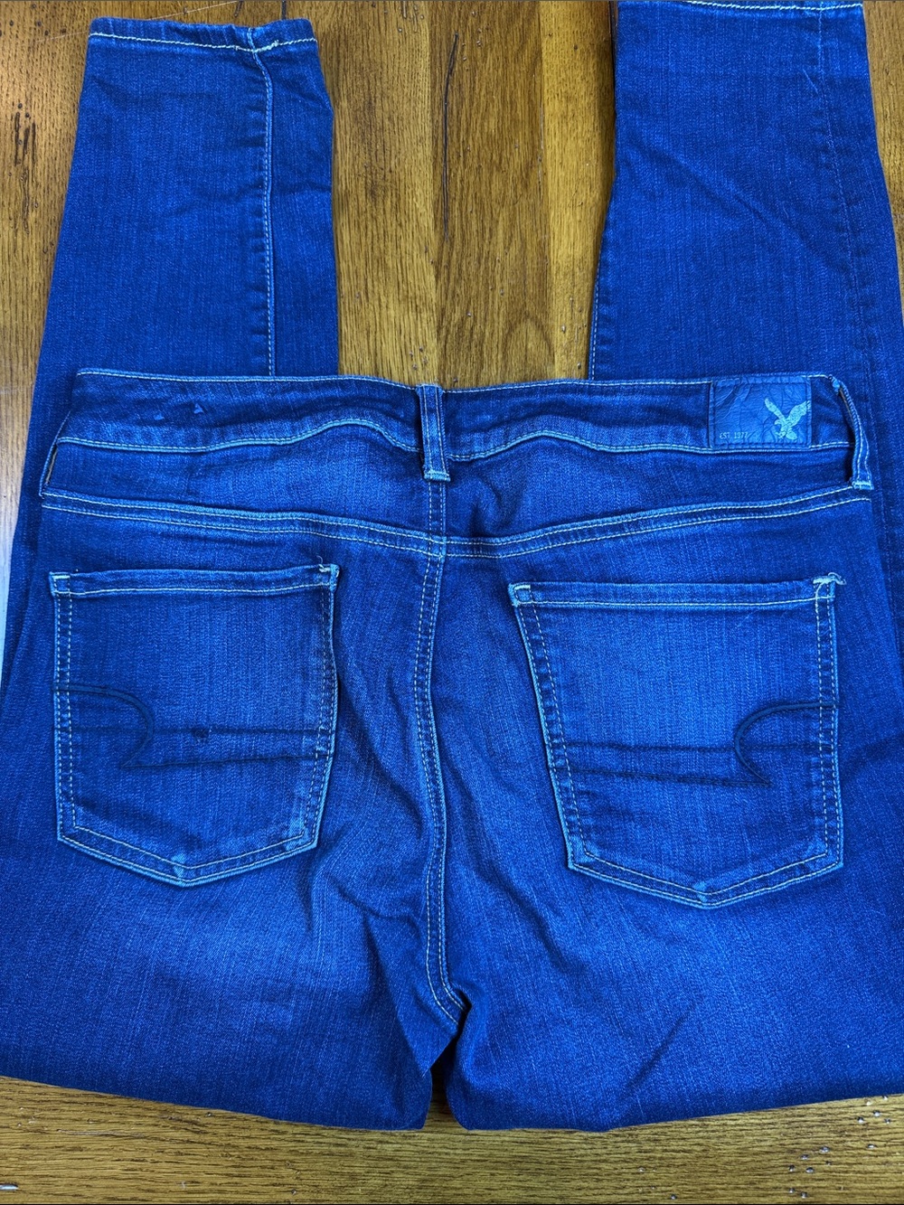 American Eagle Outfitters Women's Super Stretch Skinny Jeans - Size 12S Normcore